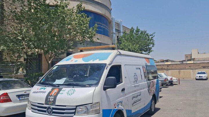 تجهیز خودروهای «گشت فوریت‌های اجتماعی» جهت پشتیبانی از هموطنان در مراسم وداع و تشییع رهبر شهید