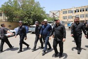 تداوم بازدیدهای میدانی شهردار منطقه ۱۷ از روند اسکان زائران تشییع آقای شهید ایران