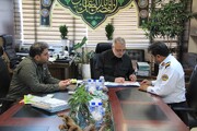 حضور شهردار تهران و رییس پلیس راهور در معاونت حمل‌ونقل
