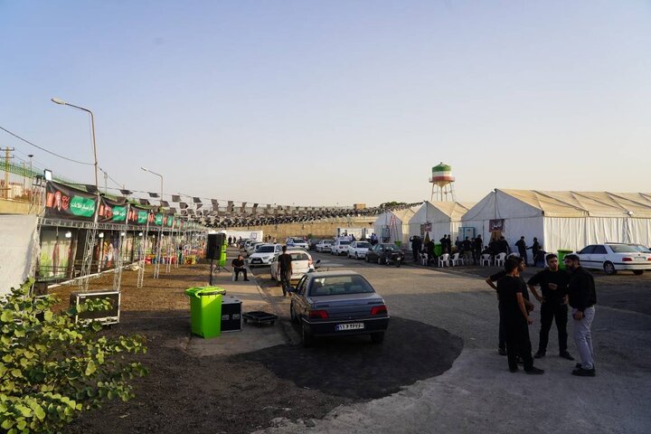 خدمات گسترده منطقه ۱۴ به زائران رهبر شهید