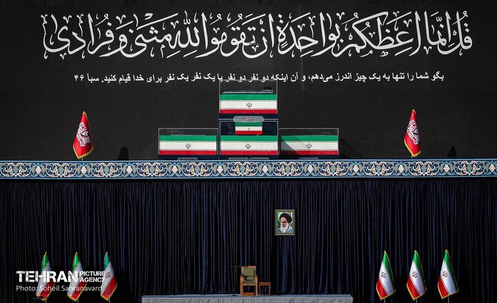 حضور پرشور عزاداران امام شهید در مصلی
