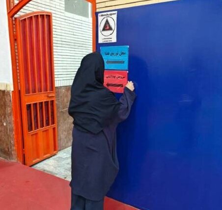 مجموعه ورزشی خوش در محله سلسبیل میزبان بانوان زائر شد