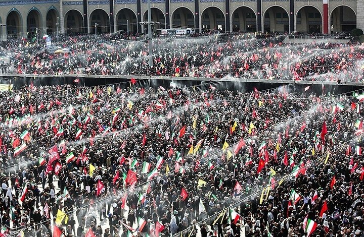 مراسم وداع تاکنون مصدوم خاصی نداشته است