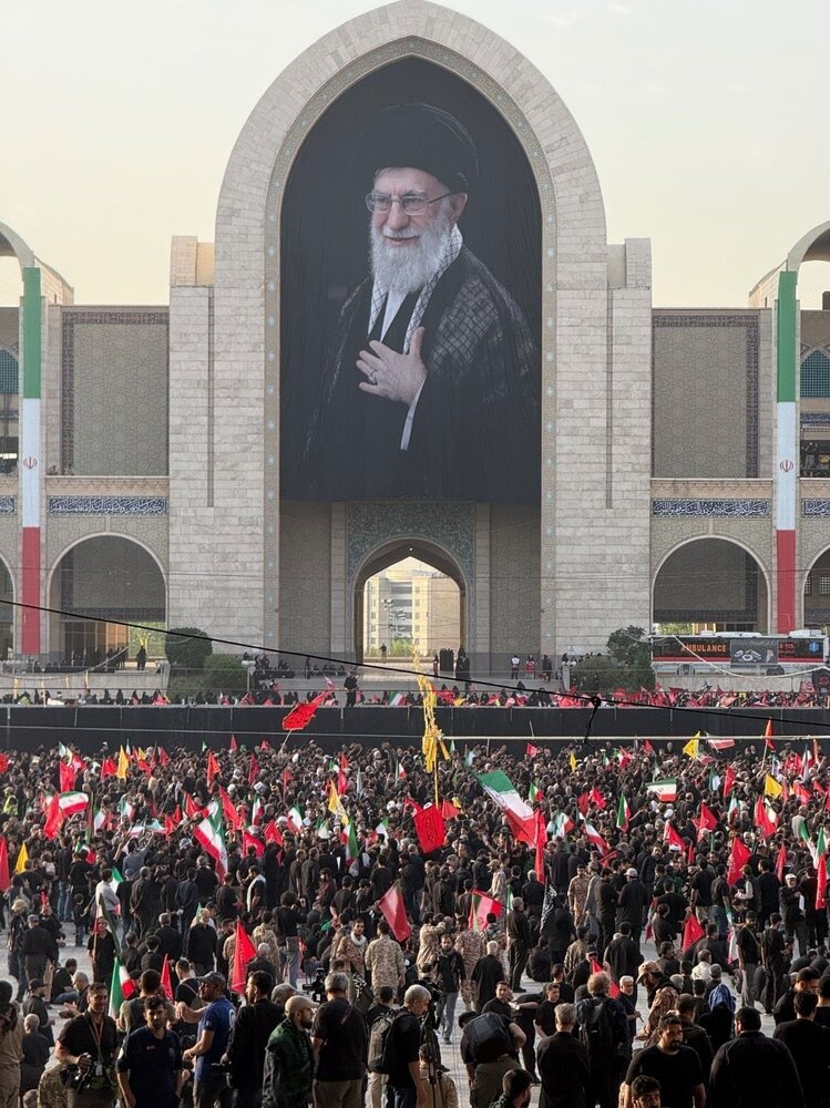 حضور پرشور عزاداران امام شهید در مصلی