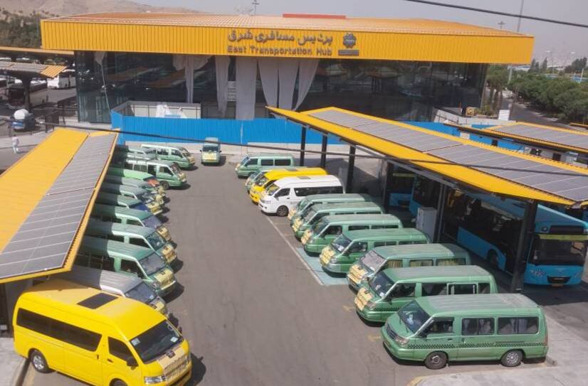 خدمت‌رسانی ناوگان حمل و نقل منطقه ۱۳ به زائران با ۳۹۰ دستگاه ون و اتوبوس