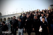 حضور شهردار تهران در آیین وداع و اقامه نماز بر پیکر مطهر رهبر شهید