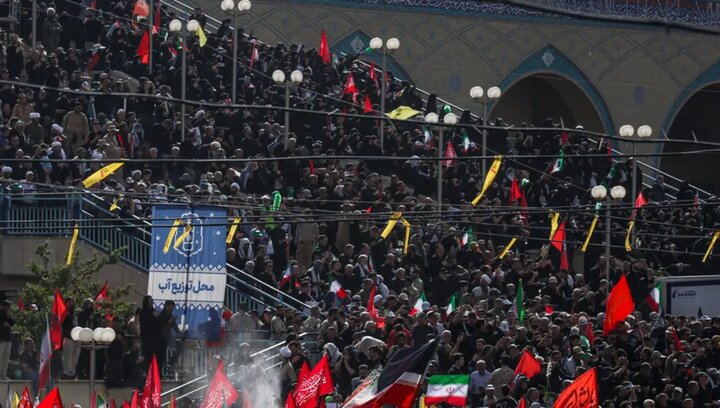 حضور گسترده خبرنگاران داخلی و خارجی در آیین وداع با رهبر شهید