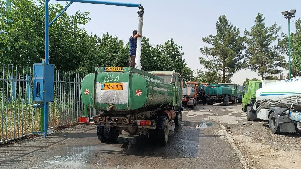 اقدامات محیطزیستی ادارهکل محیط زیست شهرداری تهران در مراسم وداع و تشییع رهبر شهید ایران
