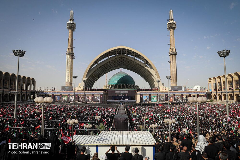 وداع با آقای شهید ایران