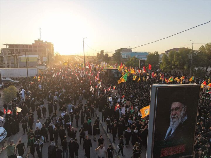 وداع باشکوه با آقای شهید ایران در نجف اشرف