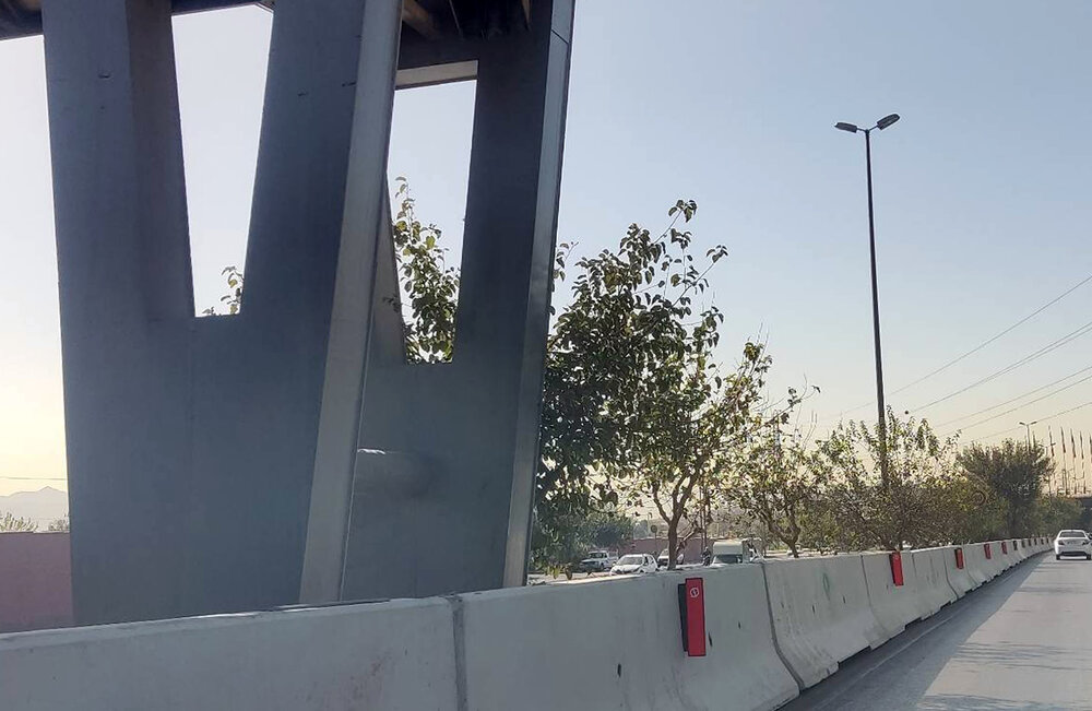 ۶ کیلومتر از بزرگراه شهید یاسینی ایمن‌سازی شد