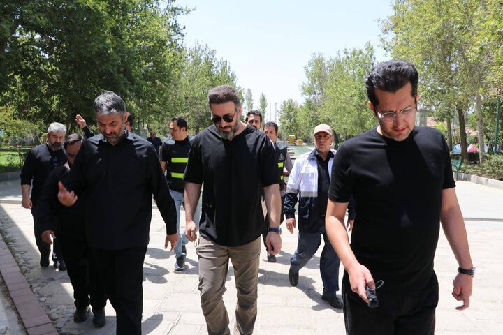 خدمت‌رسانی شرکت ساماندهی به زائران در زائرشهر فرهنگسرای نوجوان