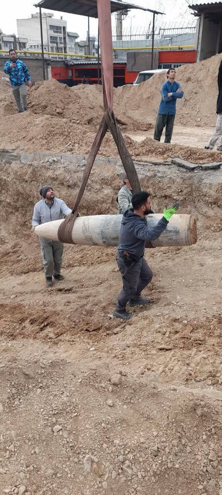 موشک عمل نکرده در بزرگراه شهید زینالدین/ جزئیاتی از ماموریت ویژه ۴۲۰ ساعته + عکس 