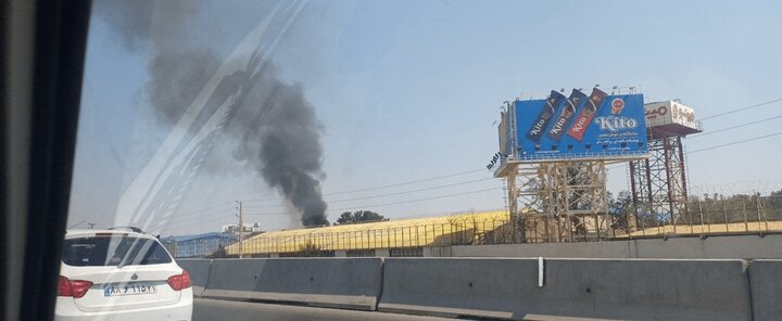 آتش‌نشانی: مشاهده دود در منطقه ۲۲ مربوط به آتش‌ زدن ضایعات بوده است