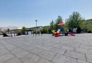 نصب ۱۱ دستگاه وسایل بازی جدید در بوستان‌های منطقه ۲۲
