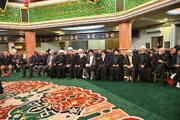 برگزاری مراسم گرامیداشت امامِ مجاهدِ شهید و شهدای خانواده ایشان در منطقه یک