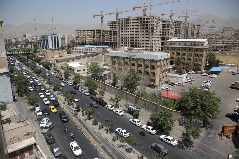 پیشرفت احداث دو دوربرگردان در بلوار آیتالله کاشانی
