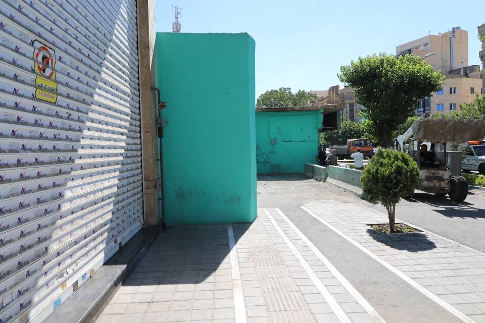 تعریض ضلع شمالی خیابان پیروزی اجرایی شد