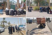 مدیریت روزانه ۲۰ تن پسماند در مرز خسروی برعهده منطقه ۲۲