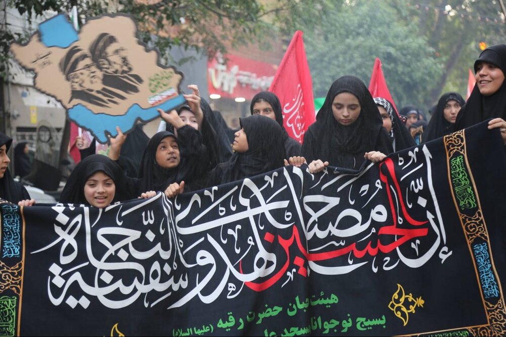 برگزاری پنجمین تجمع سالانه هیئات بسیج نوجوانان منطقه ۱۰ به مناسبت شهادت حضرت رقیه(س)