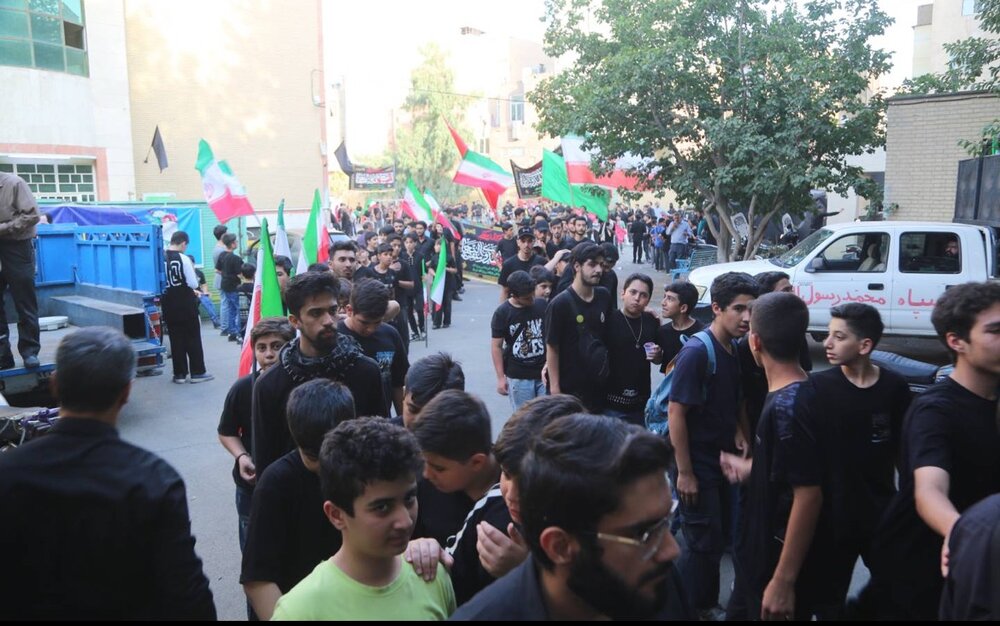 برگزاری پنجمین تجمع سالانه هیئات بسیج نوجوانان منطقه ۱۰ به مناسبت شهادت حضرت رقیه(س)