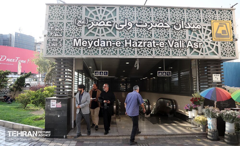 بازدید سخنگوی شهرداری تهران از مترو تهران
