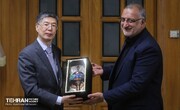دیدار شهردار تهران با سفیر چین