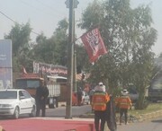 بازپیرایی فضای سبز پایانه مرزی خسروی توسط جهادگران منطقه ۲۲