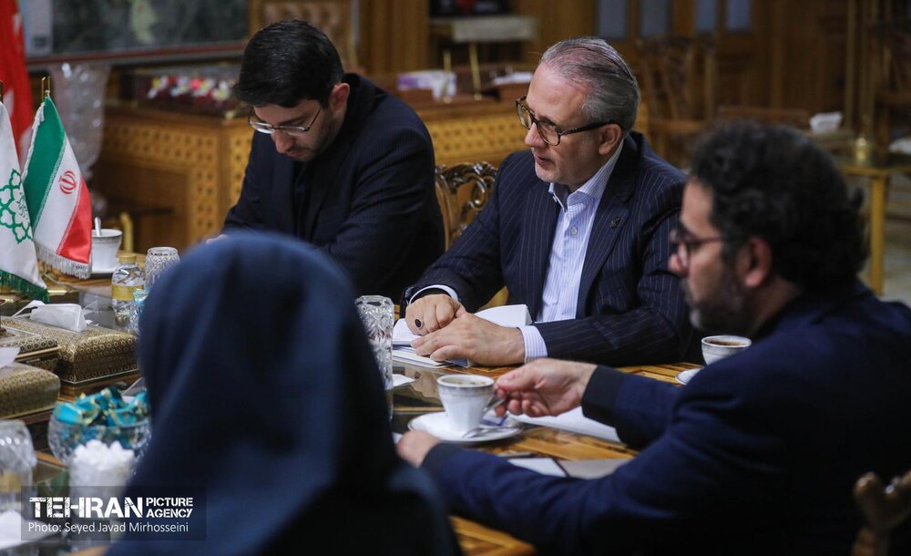 دیدار شهردار تهران با سفیر چین