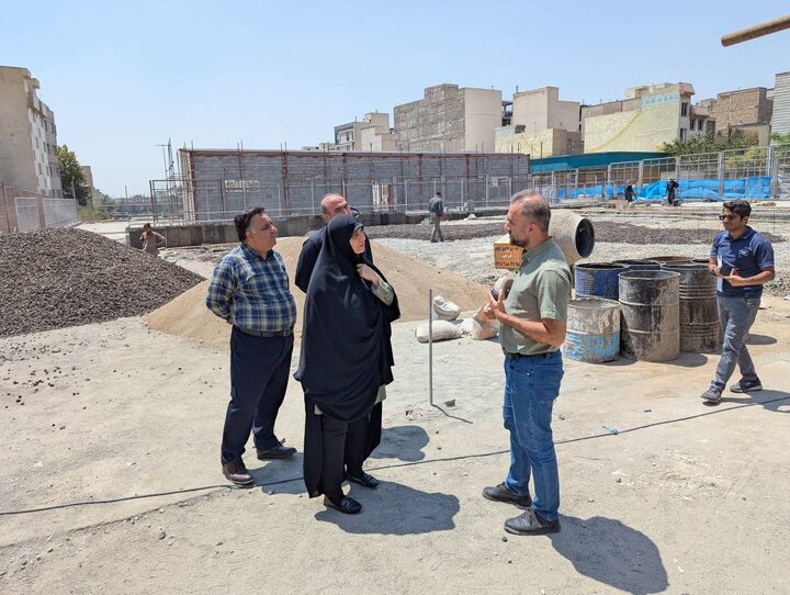 بازدید میدانی شهردار منطقه ۸ از پروژه «خیالستان زندگی»