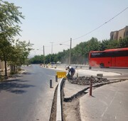 شناسایی و رفع نقاط حادثه‌خیز خیابان کارگر شمالی