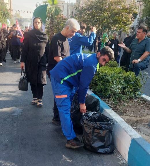 جمعآوری ۲.۸ تن پسماند خشک توسط عوامل نوماند منطقه ۱۳