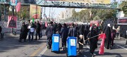  خدمات‌رسانی گسترده شهرداری منطقه ۸ در مراسم جاماندگان اربعین