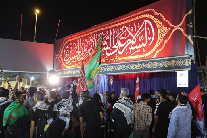 بازدید مسئولان شهری از موکب علی‌ابن موسی‌الرضا(ع)