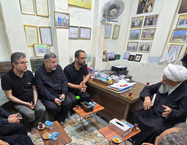 قدردانی دفتر آیت‌الله عبدالکریم حائری از خدمات شهرداری تهران در کربلا