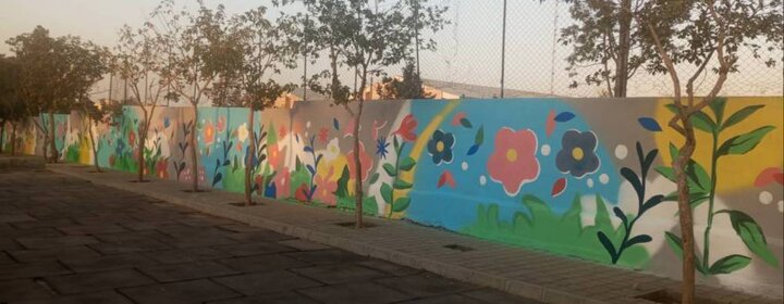 آغاز طرح رنگ‌آمیزی محیطی بوستان‌های قدیمی ترین شهرک مسکونی منطقه ۲۲