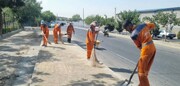 اتمام فاز نخست پروژه بهسازی پیاده‌رو بلوار طراوت