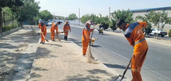 اتمام فاز نخست پروژه بهسازی پیاده‌رو بلوار طراوت