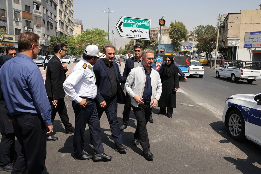 بهره‌برداری از ۳ دوربرگردان جدید در بلوار آیت‌الله کاشانی
