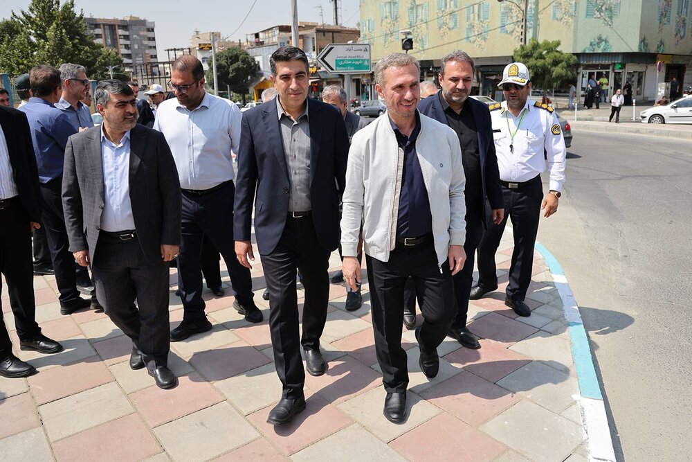 بهرهبرداری از ۳ دوربرگردان جدید در بلوار آیتالله کاشانی