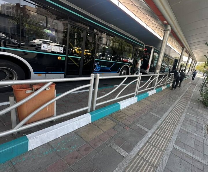 بهسازی سیمای بصری پایانه اتوبوسرانی شهید مفتح