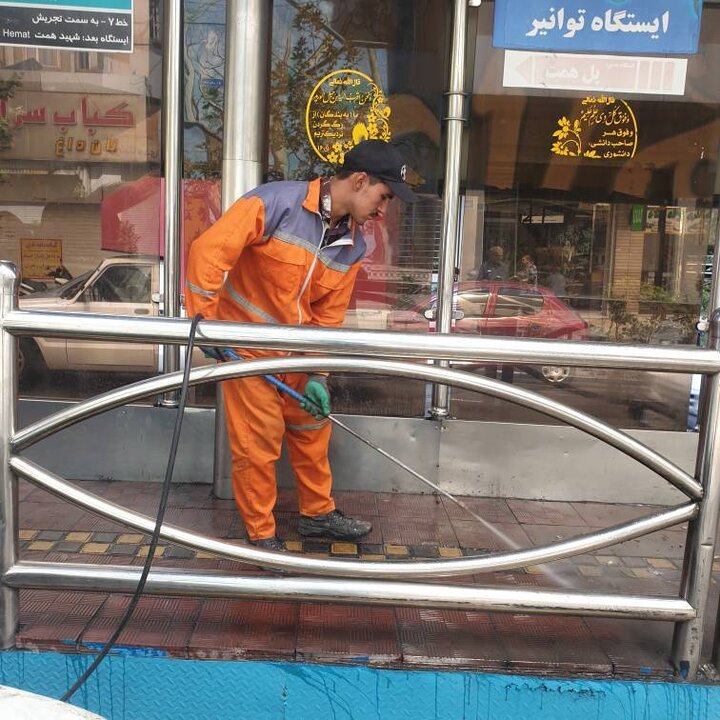 عزم مدیریت شهری ناحیه ۵ منطقه ۶ برای ارتقای سلامت عمومی