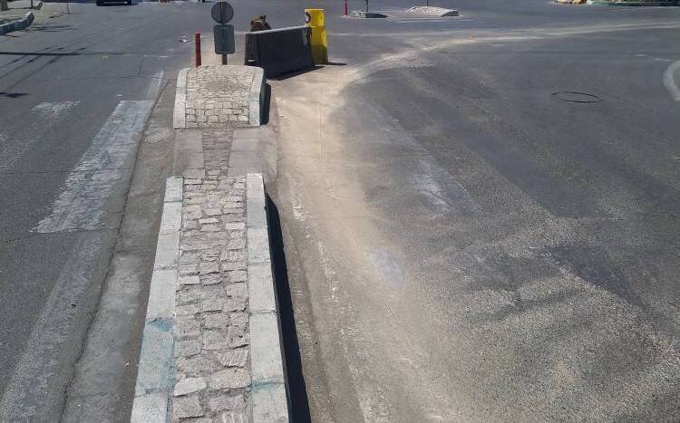 اصلاح هندسی در تقاطع خلیل‌آبادی در منطقه ۵ با هدف رفع نقطه حادثه‌خیز
