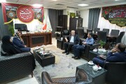 نشست عبدالمجید رحمانی با مدیرکل امور اجتماعی استانداری تهران