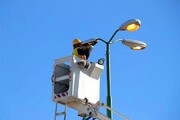 نصب پایه چراغ‌های نو در خیابان شهید دیالمه منطقه ۱۲