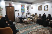دیدار شهردار منطقه ۱۰ با خانواده شهدای جنگ ۱۲ روزه؛ تجلیل از مقام والای شهیدان صالحی و یاوریاد