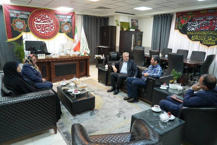 نشست عبدالمجید رحمانی با مدیرکل امور اجتماعی استانداری تهران