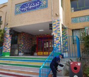 عملیات بهداشتی و مقابله با جانوران موذی در محیط‌های آموزشی شمال‌غرب تهران