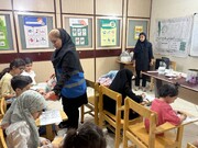 آموزش فرهنگ کاهش پسماند به کودکان در سرای محله‌های منطقه ۱۳