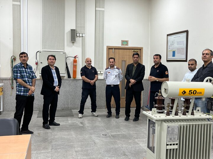 بازدید مدیران سازمان فنی و حرفه‌ای کشور از مرکز بین‌المللی علمی‌ کاربردی آتش‌نشانی
